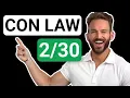 Introduction to Constitutional Law How to Approach Constitutional Law Fact Patterns LEAP