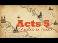 Acts 5 KJV BIBLE With Text Images