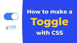 How To Make a Toggle Switch Using Only HTML CSS