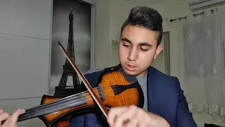 عزف اغنية ليله لو باقي ليله على الكمان 