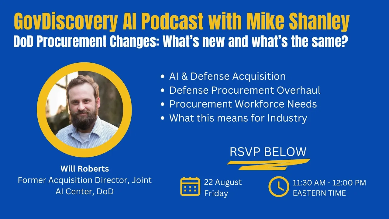 Ep. 59 DoD Procurement Changes: What’s new and what’s the same?