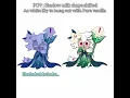 Lagu pov : shadow milk shapeshifts into white lily to hang out with Pure vanilla. #cookierunkingdom meme