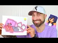 3 Marker Challenge with Aphmau at My PB and J House
