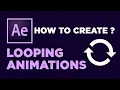 How to Create Loop Animations Compositions in Two Minute - After Effects Tutorial
