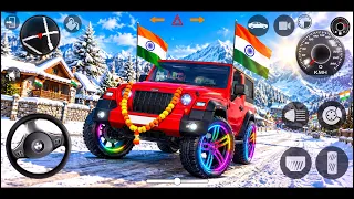 Modified Mahindra TharšGames:Indian Red Thar (Gadi Wala Games) Car Game Android Game - #2026