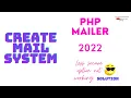 Create mailing system with PHPmailer Less secure access not working its solved