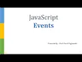 13 Event handling in JavaScript onclick onfocus onblur onmouseover onmouseout onload