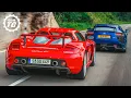 Download Lagu Peak V10! Porsche Carrera GT vs Lexus LFA