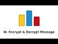CodeForces W Encrypt Decrypt Message