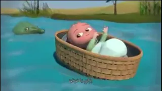 ترنيمة سبت في الميه عايم ونونو صغير نايم 