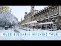 Lagu Ruse, Bulgaria | Walking in the City after a heavy snowfall 4K
