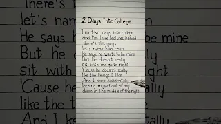 Aimee Carty 2 Days Into College Lyrics 