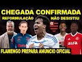 Lagu CHEGADA CONFIRMADA! FLAMENGO PREPARA ANÚNCIO OFICIAL! KAIO JORGE E MARCOS ANTONIO NA MIRA DO MENGÃO!