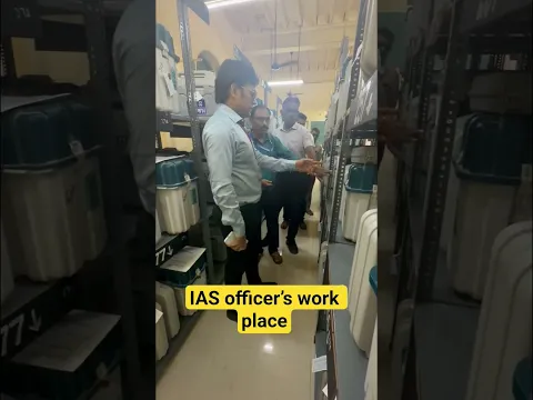 IAS officer’s work place