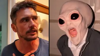 James Franco's Alien Videos Are Getting Weird