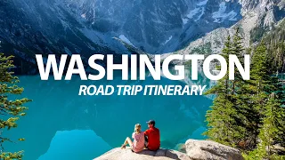 ULTIMATE 1 WEEK WASHINGTON ROAD TRIP ITINERARY Mt Baker North Cascades Colchuck Mt Rainier