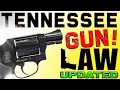 TENNESSEE Gun Laws 2026 - WARNING Permitless Carry Has a 500 Sign Trap
