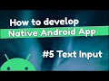 Jetpack Compose with ViewModel OKR App - Part 5 Text Input