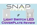 SnapPower Light Switch LED Cover Plate