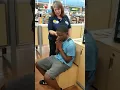 Boy Yells Inside of Walmart While Getting Ears Pierced