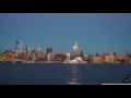 Time-lapse of The Super Moon Rising behind the Empire State Building