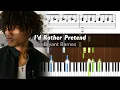 Download Lagu Bryant Barnes - I'd Rather Pretend - Accurate Piano Tutorial with Sheet Music