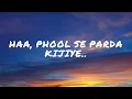 CHAND SE PARDA KIJIYE - KUMAR SANU || LYRICS ||