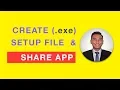 How to Create exe Setup File in Visual Studio 2015 for windows application - Step By Step