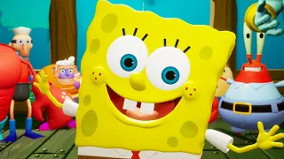SpongeBob Battle For Bikini Bottom Rehydrated Full Game 100 Walkthrough  SpongeBob Battle For Bikini Bottom Rehydrated Full Game 100 Walkthrough