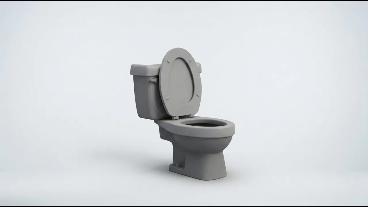 toilet in void 1 minute
