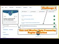 Run and Monitor Data Processing Engine Definitions Transform Loyalty Data with Data Processing