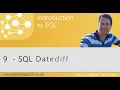 Learn SQL - 9 Datediff SQL