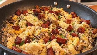 Farofa de ovo 🍳 de Restaurante | 3 Segredos que todo mundo esquece