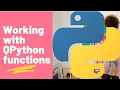 working with QPython app using print and type functions