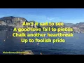 Foolish Pride by Travis Tritt - 1994 (with lyrics)