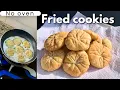 Download Lagu FRIED COOKIE / BISCUIT RECIPE | Crispy \u0026 No Oven Sugar cookies | tea time #cookies