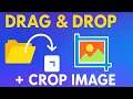 Quick guide to drag and drop image upload and cropping in JS