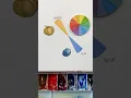 Complementary colors work in reverse to