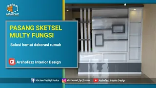 proses pemasangan sketsel dwifungsi