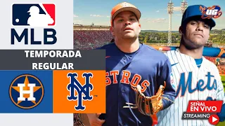 EN VIVO Houston Astros Vs New York Mets - MLB