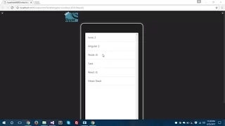 Ionic - Create your first ionic App