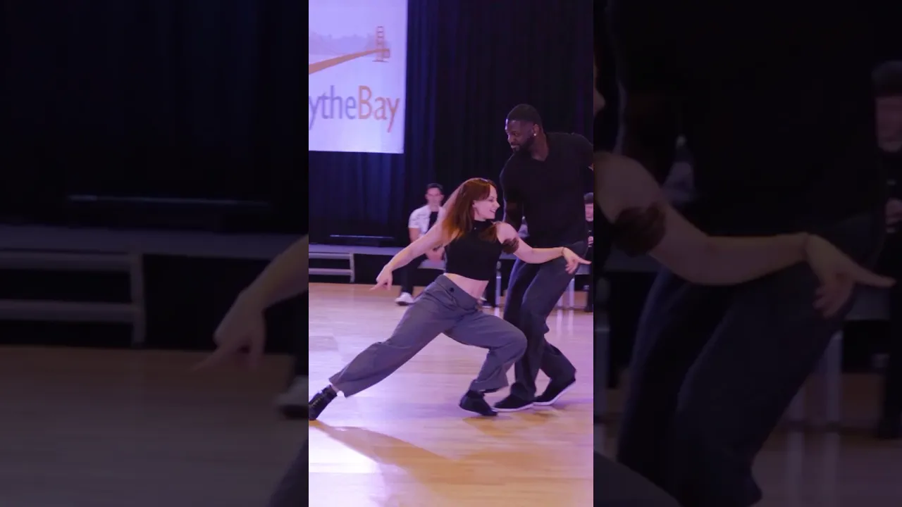 Flying across the floor 🕊️ #improv #westcoastswing