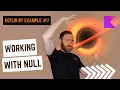 Kotlin Tutorial by Example - null safety working with nulls