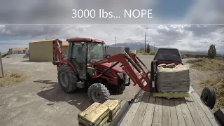 Mahindra 2555 - WILL it lift MORE