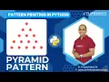 Pattern Printing in Python Session 14 Pyramid Pattern Printing Prasad Sir