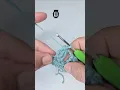 Crochet 3 treble cluster stitch - 3 tr Cluster St
