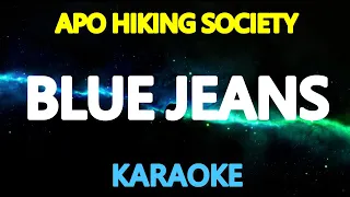 Download BLUE JEANS - APO Hiking Society (KARAOKE Version) MP3