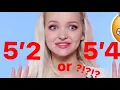 Dove Cameron LYING about her height