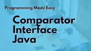 Comparator Interface in java Advance Java Concepts