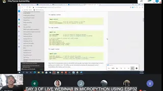 Micropython Webinar e-Gizmo - Day 3